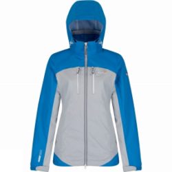 Regatta Womens Calderdale II Jacket Fluro Blue / Light Steel